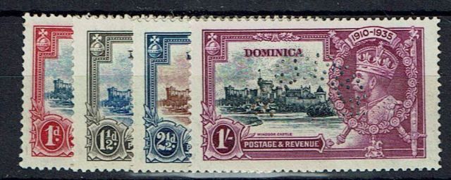 Image of Dominica SG 92S/5S UMM British Commonwealth Stamp